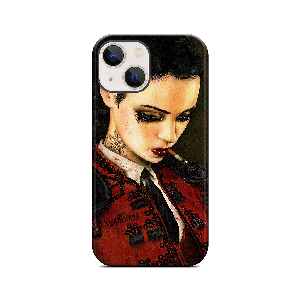 Bull Fight Her iPhone Case