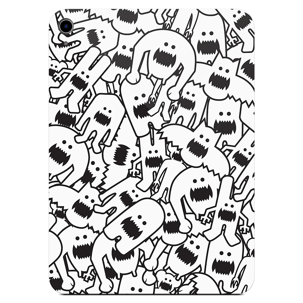 Monster Collage iPad Skin