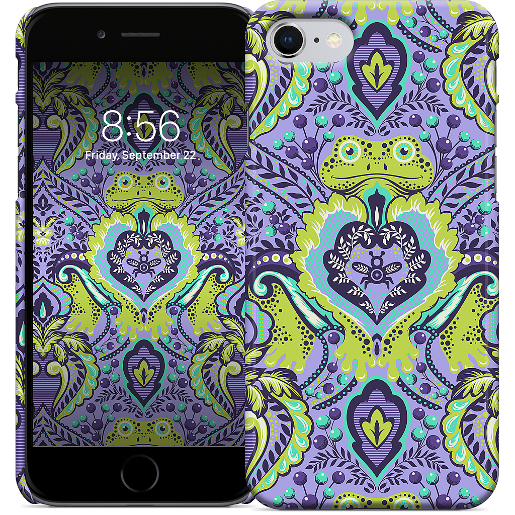 Frog Prince Orchid iPhone Case