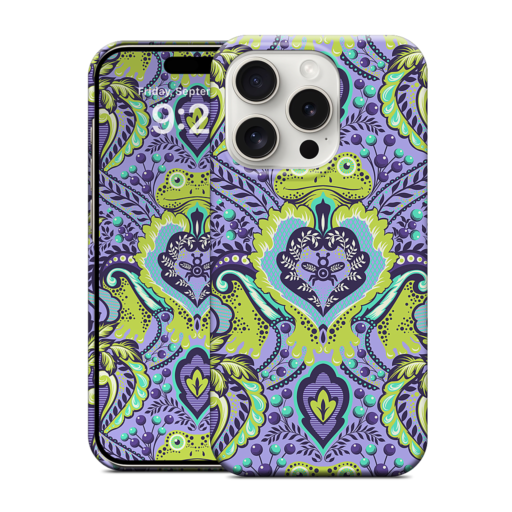 Frog Prince Orchid iPhone Case