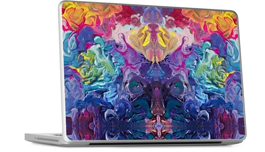 Rainbow Flow Abstract MacBook Skin