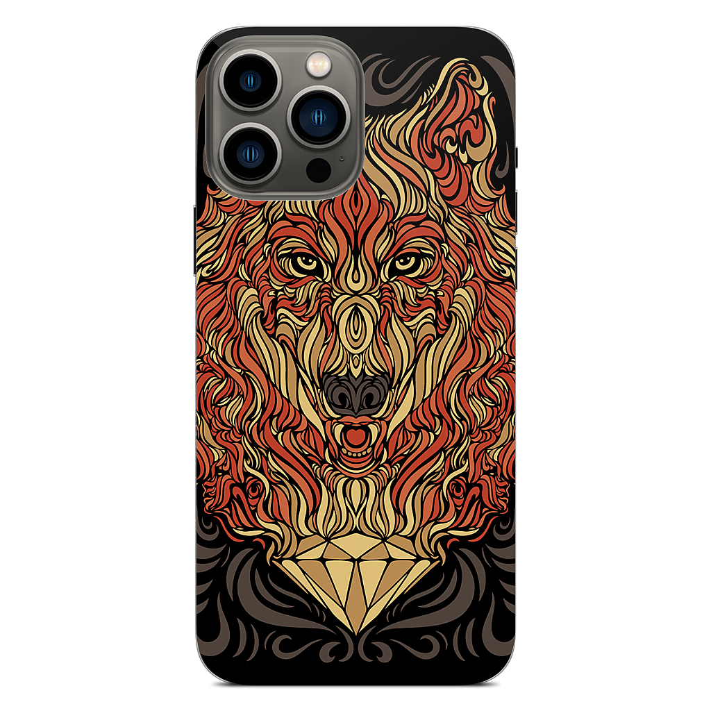 The Lone Wolf iPhone Skin