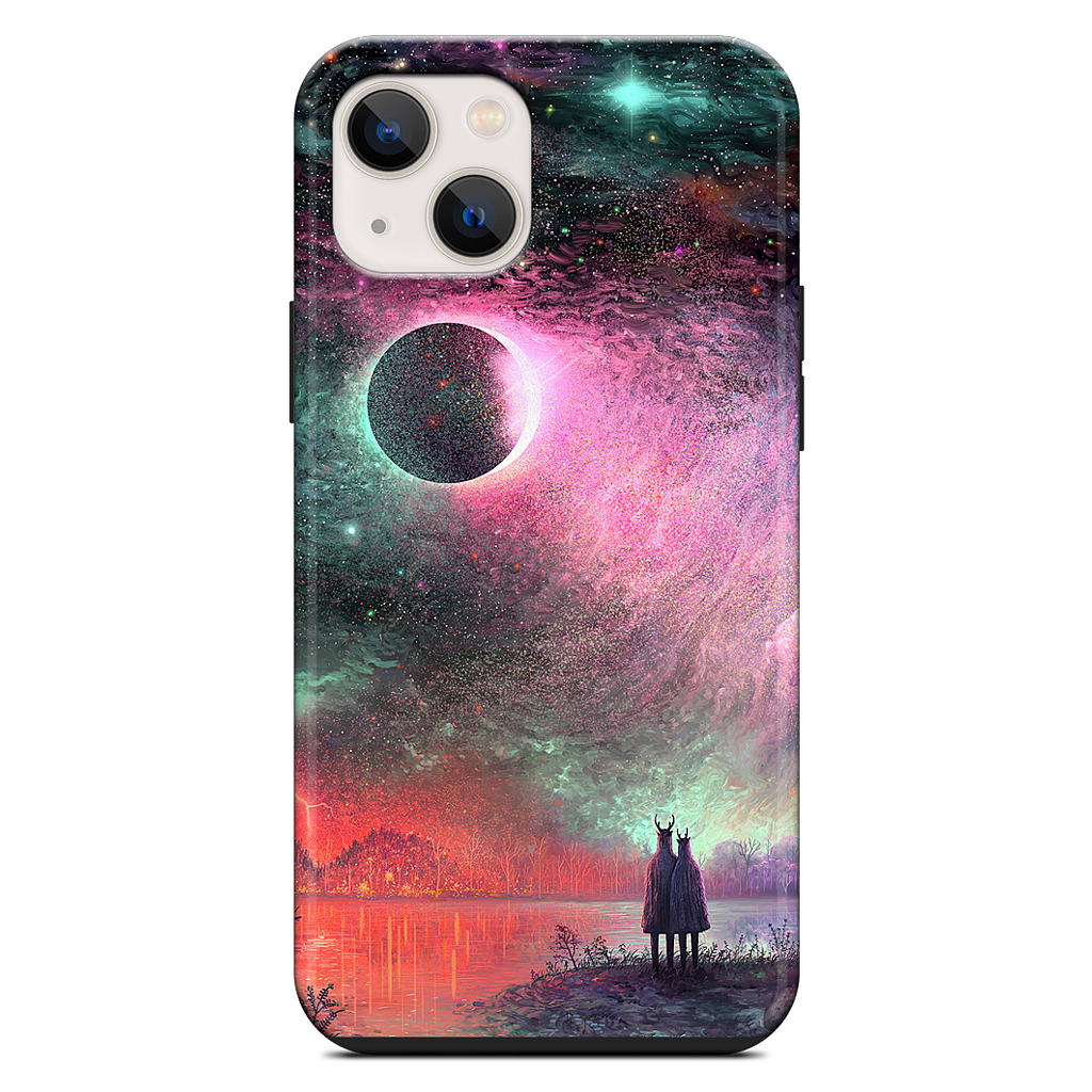 Together Through the Shifting Tides iPhone Case