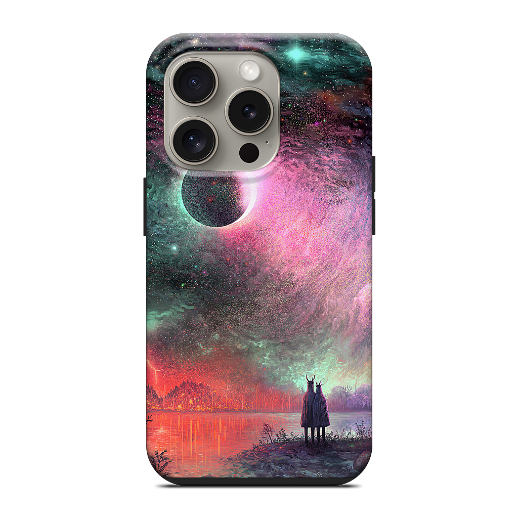 Together Through the Shifting Tides iPhone Case