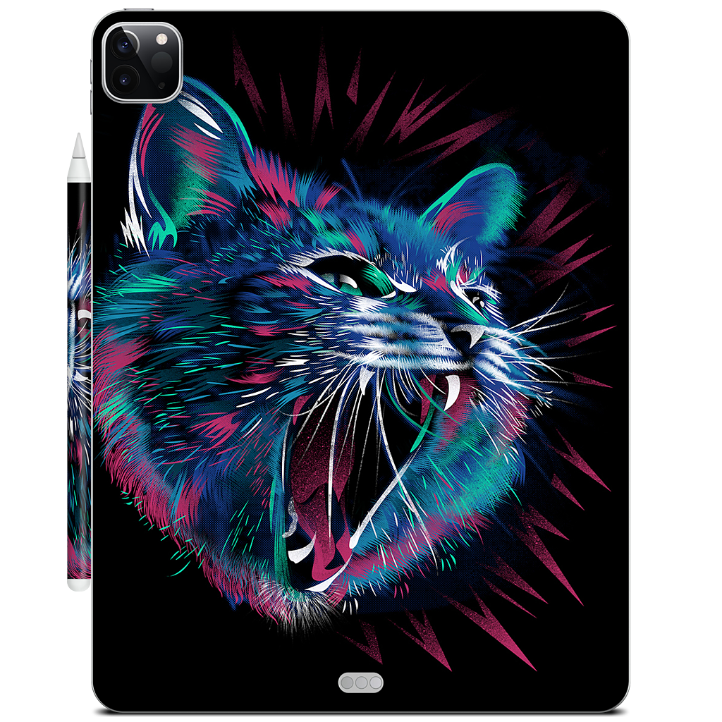 WILD CAT iPad Skin