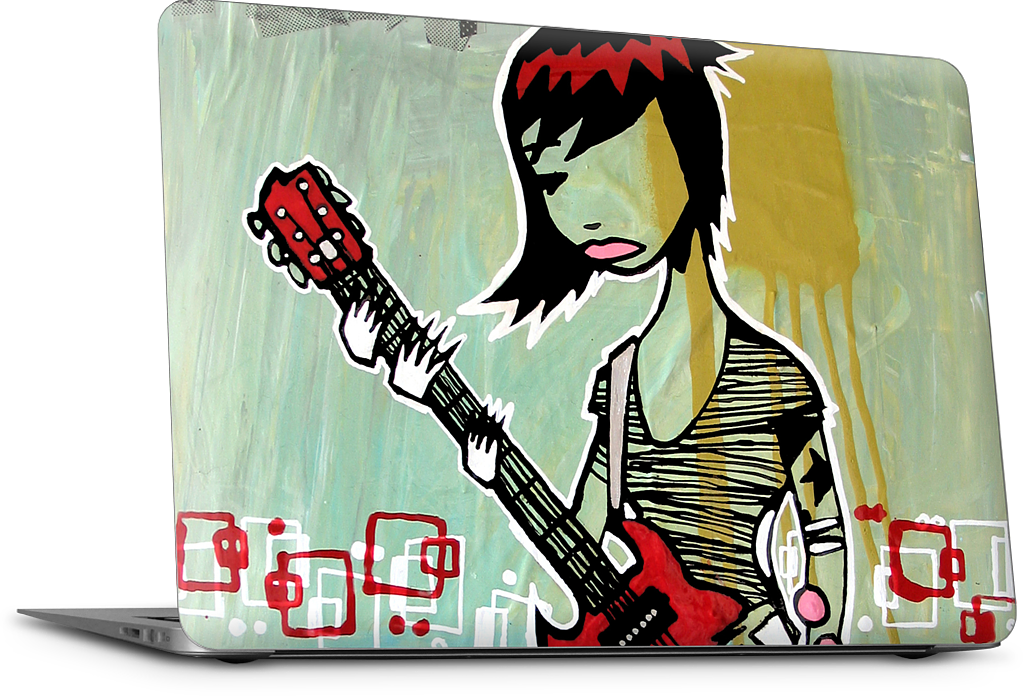 Guitar Hero MacBook Skin