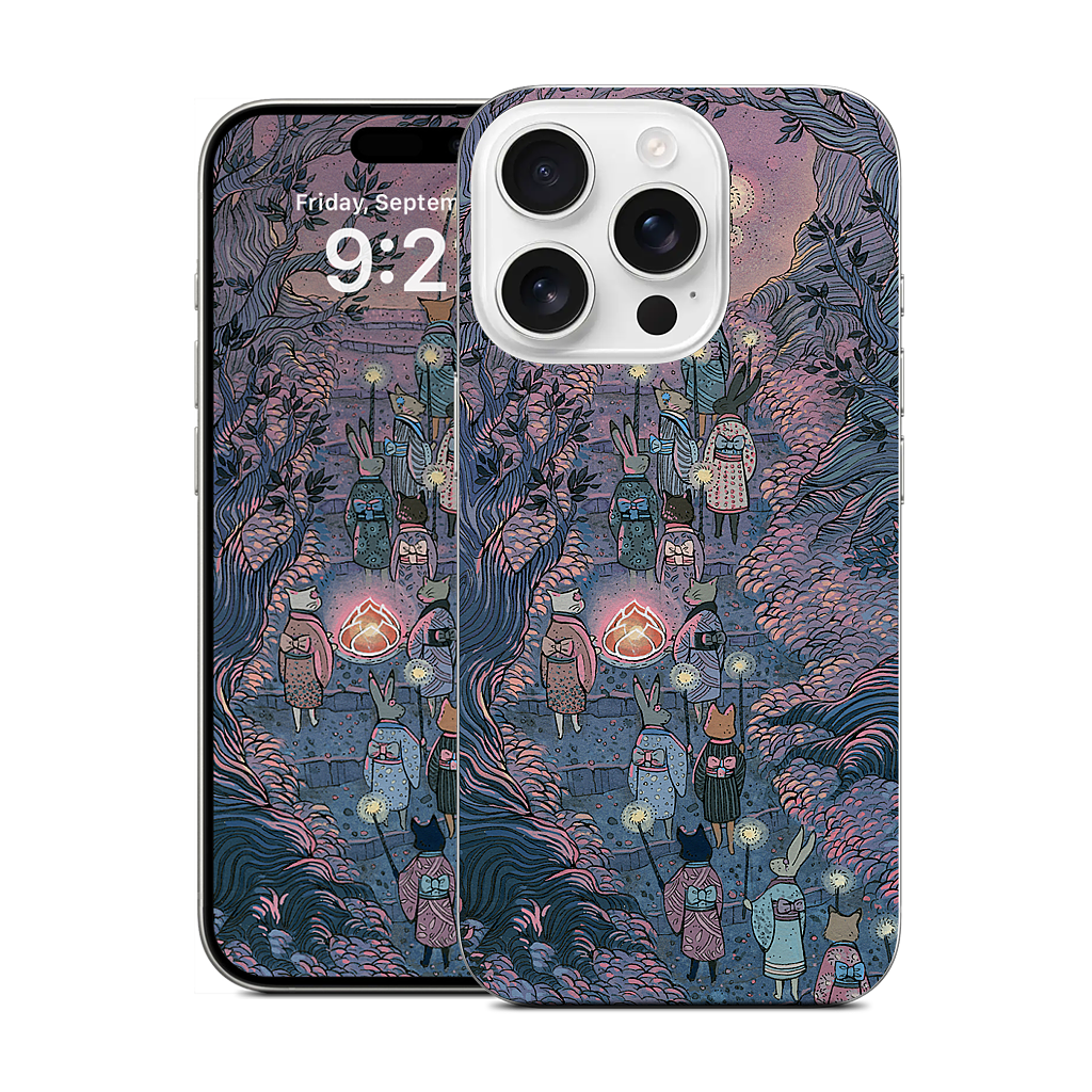 Woodland Procession iPhone Skin