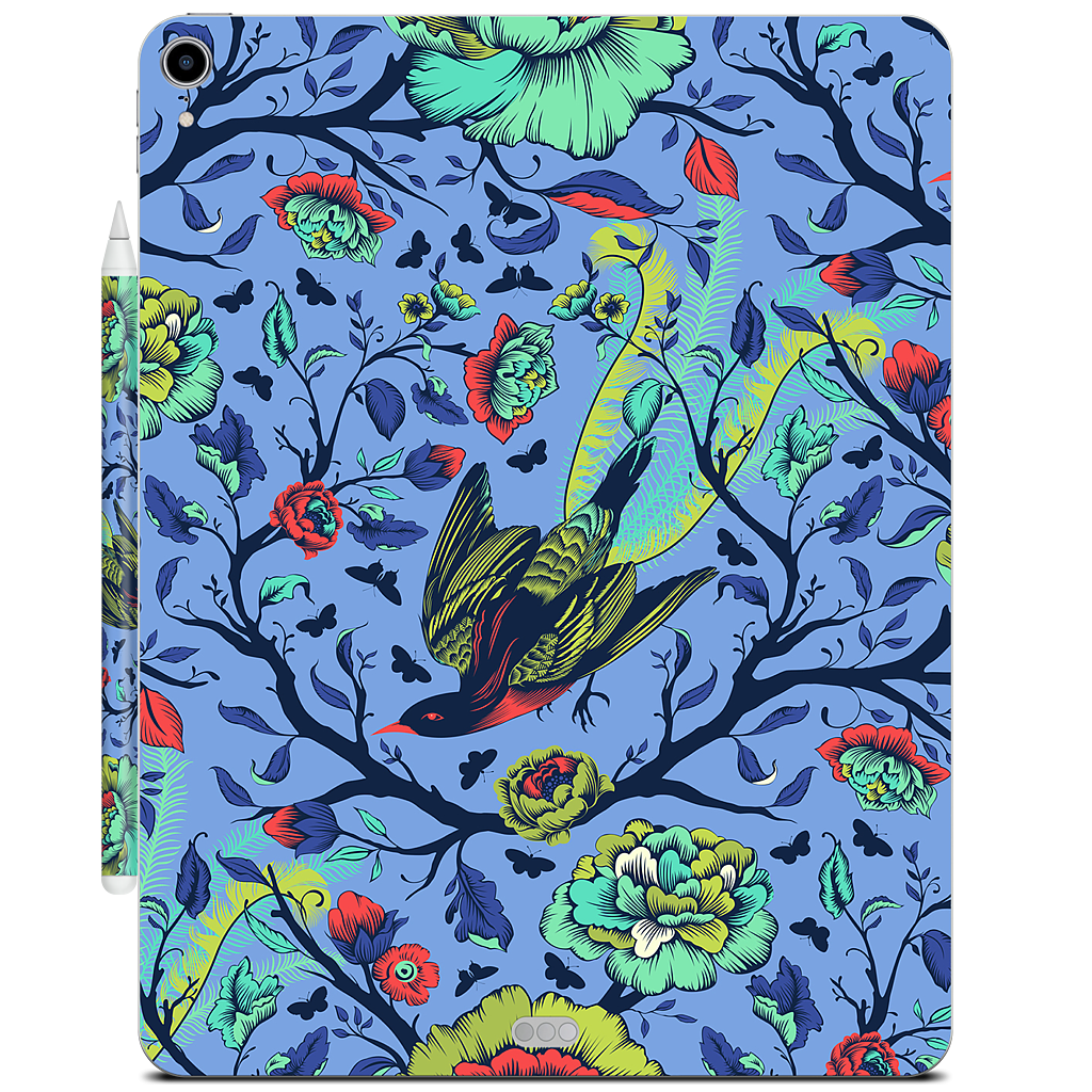 Tail Feathers Lupine iPad Skin