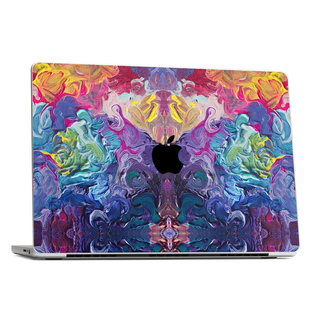 Rainbow Flow Abstract MacBook Skin