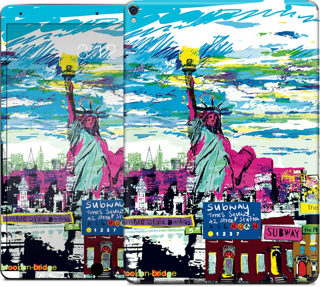 New York Skyline iPad Skin