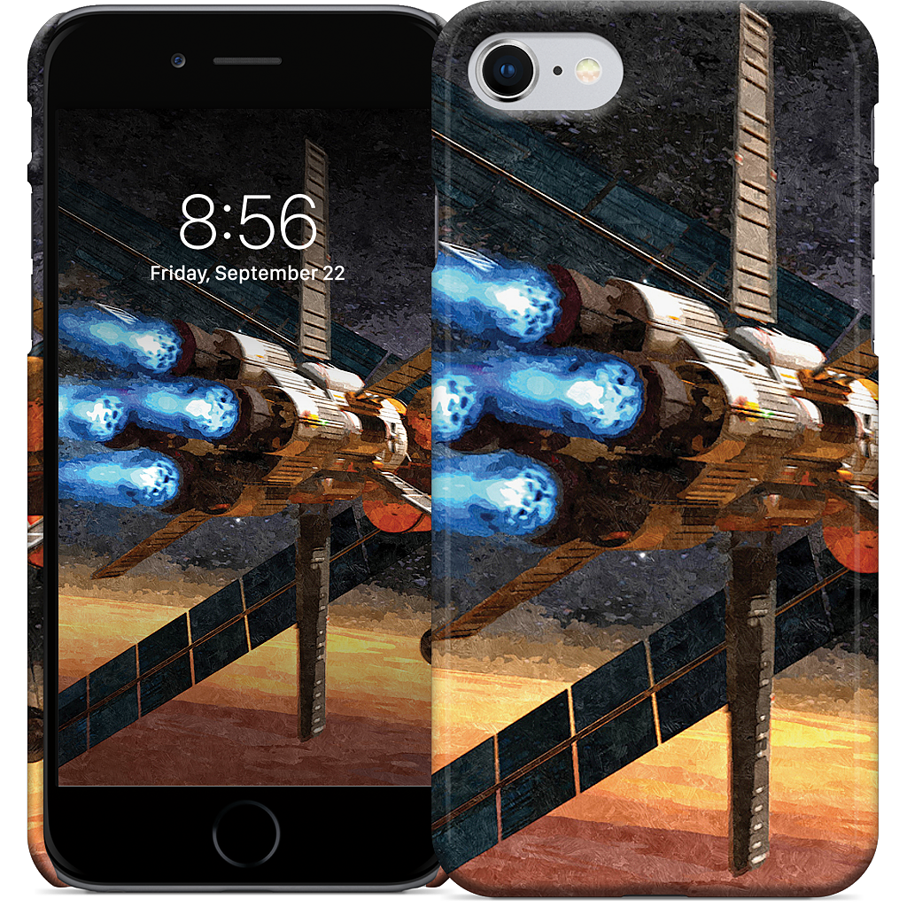 Mars Orbit iPhone Case