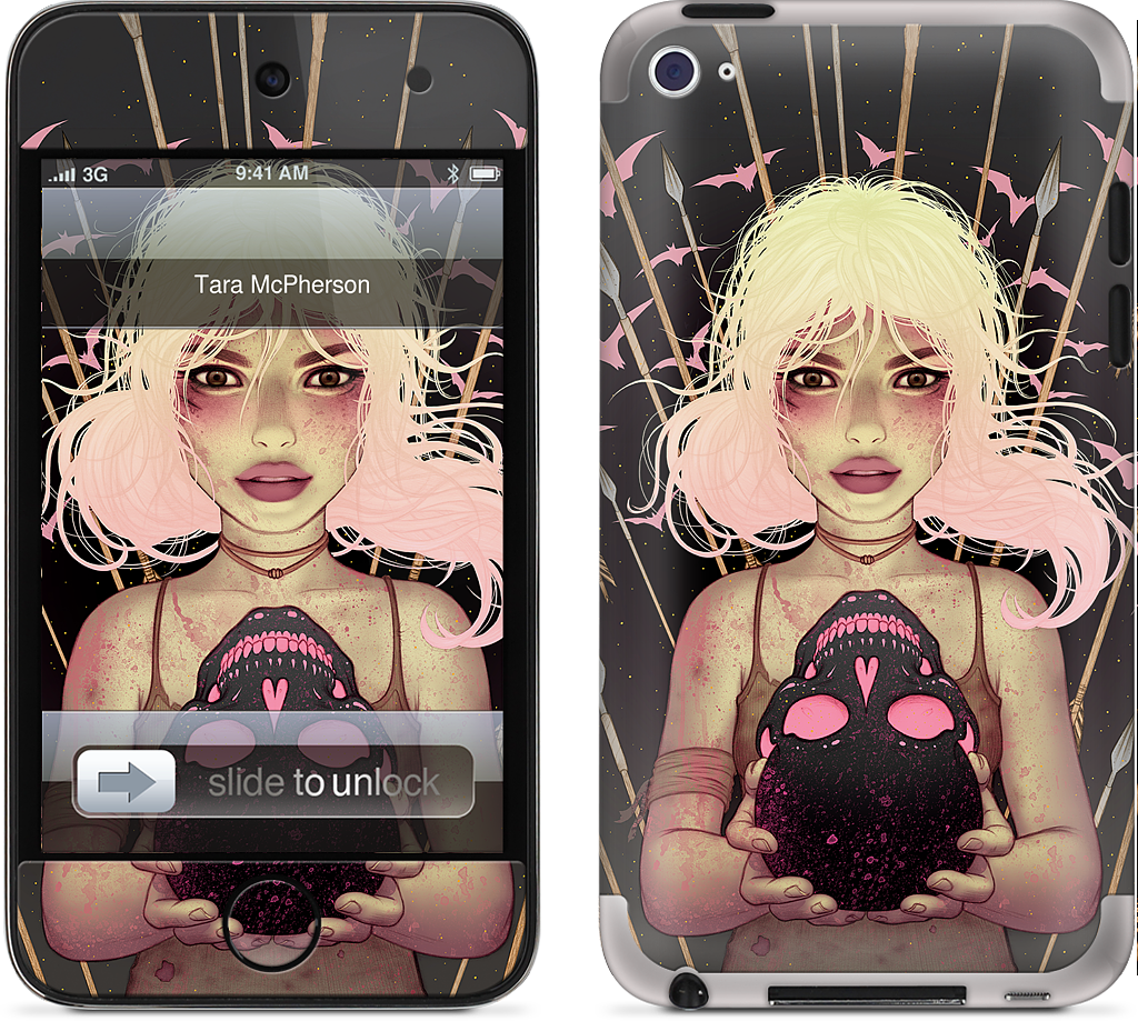 Memento Black iPod Skin