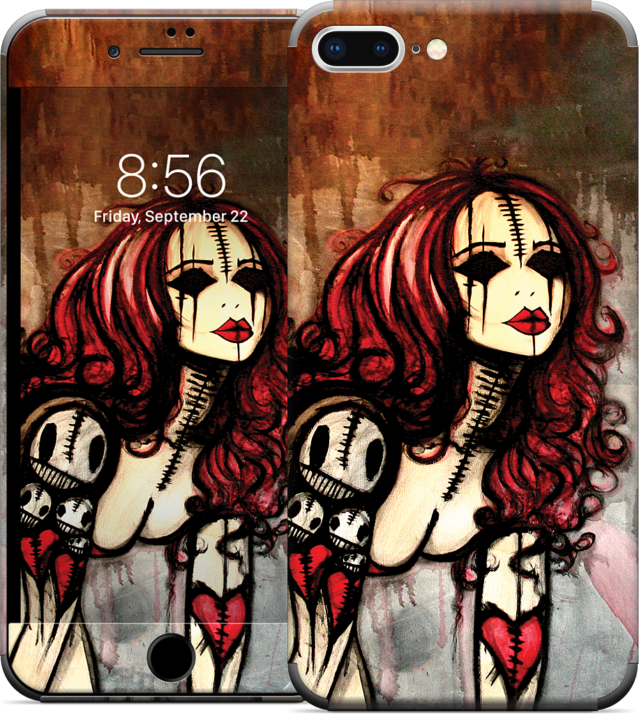 Devil Woman iPhone Skin