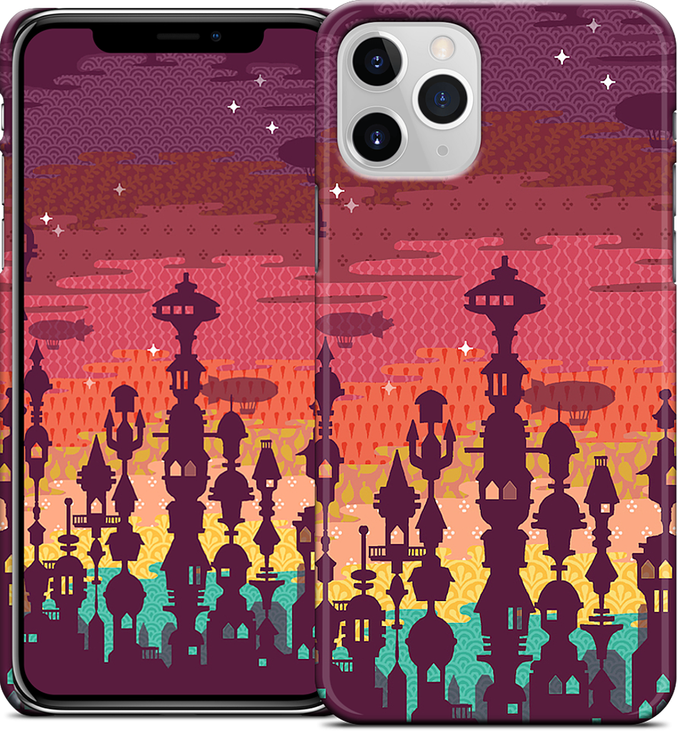 Meet Me After Sunset iPhone Case
