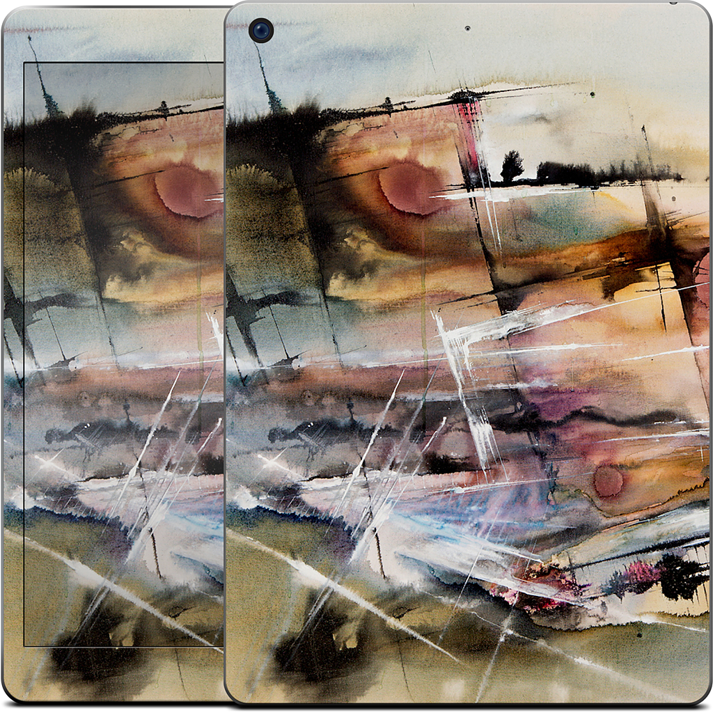 Driving at Dusk iPad Skin
