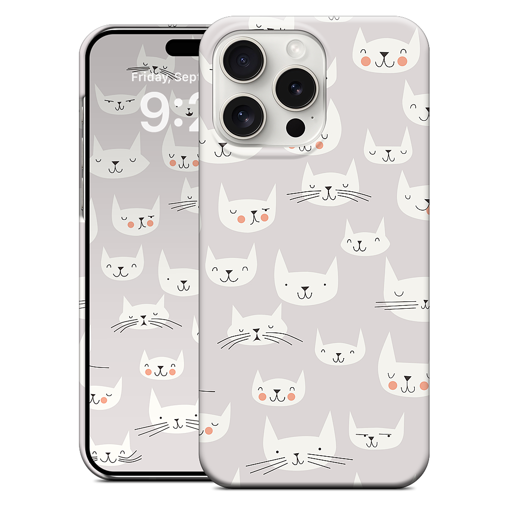 Cat Faces iPhone Case