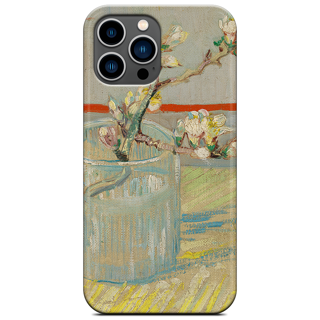Spring of Flowering Almond in a Glass iPhone Case