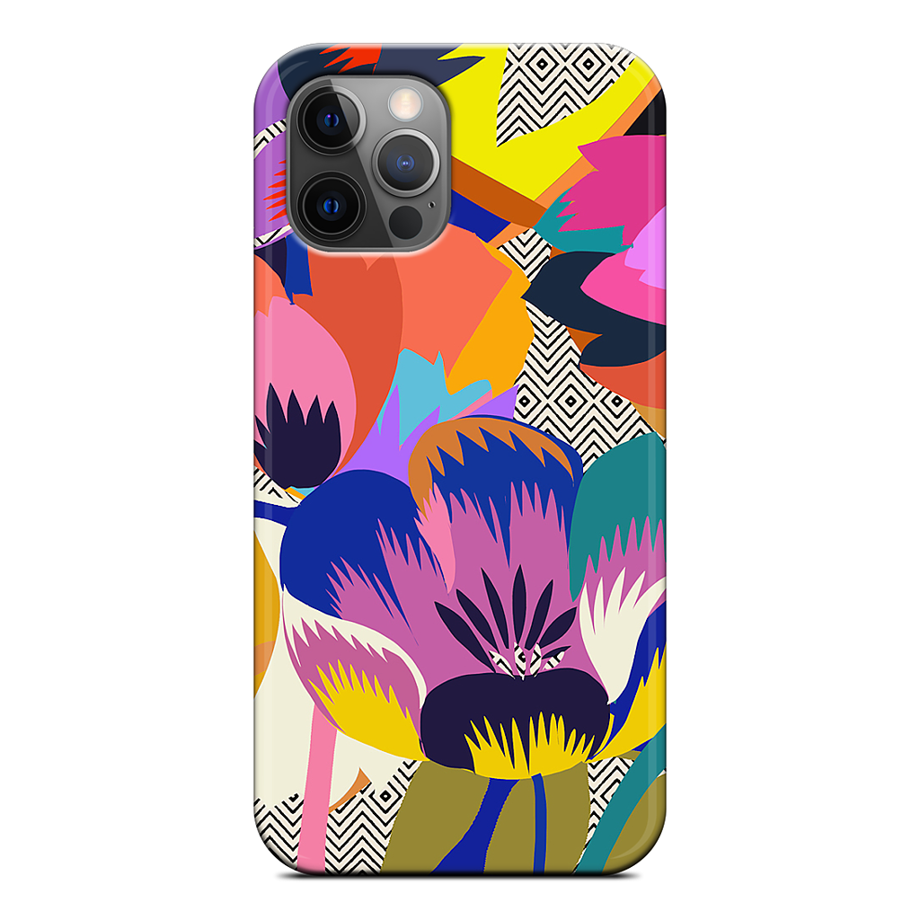 Among the Spring Flowers iPhone Case