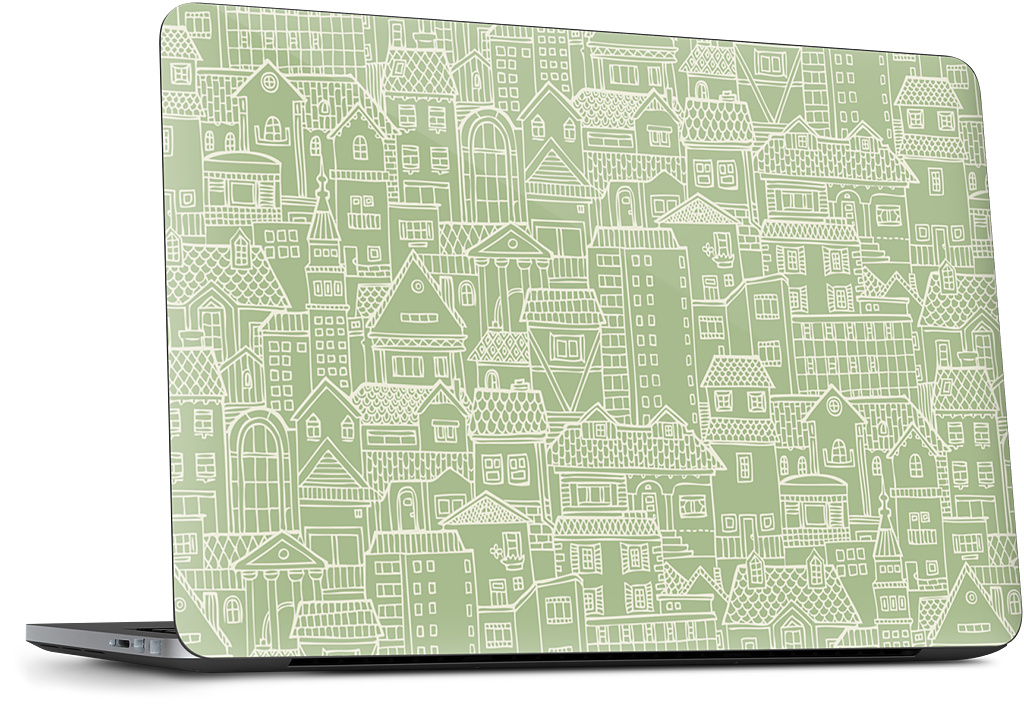 Houses Dell Laptop Skin