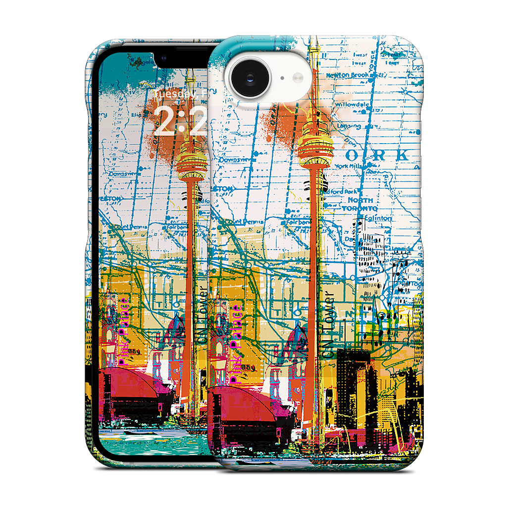 Toronto Skyline iPhone Case