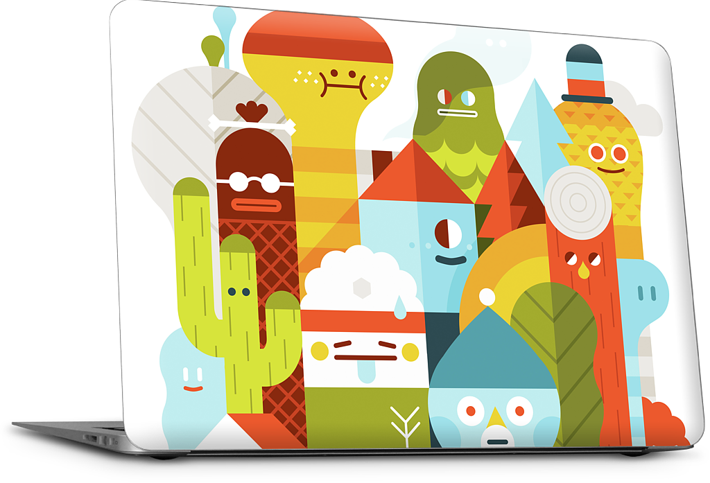 City MacBook Skin