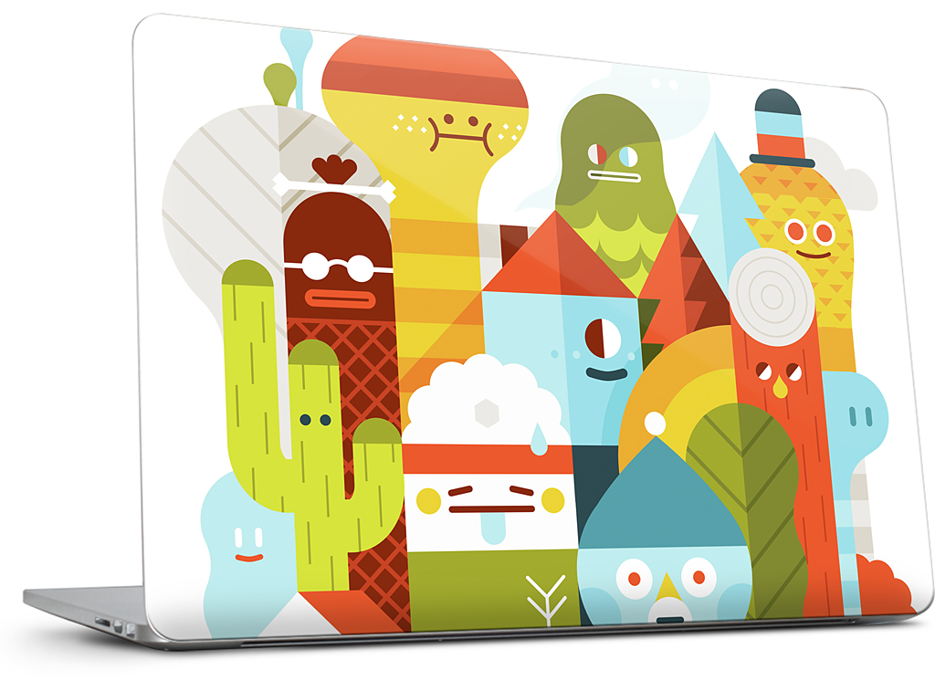 City MacBook Skin