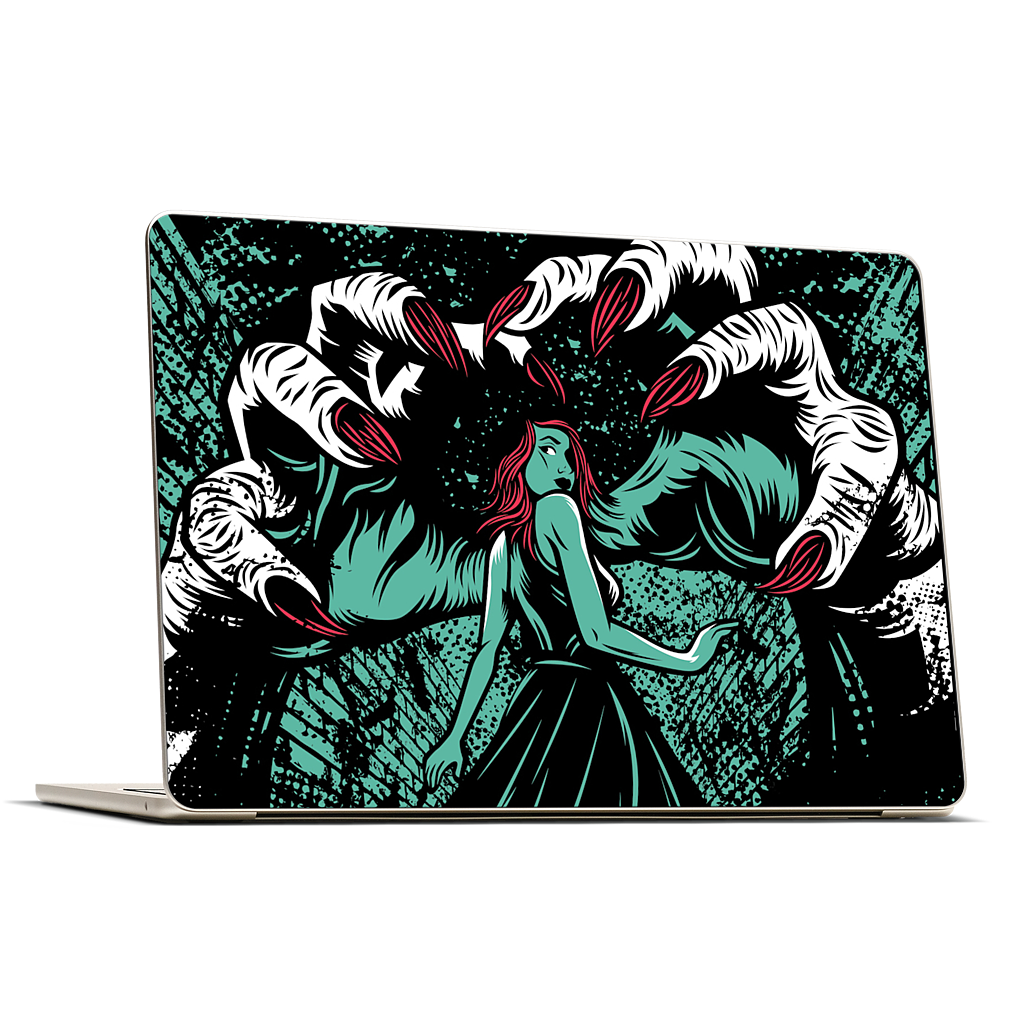 Molly vs The Zombie MacBook Skin