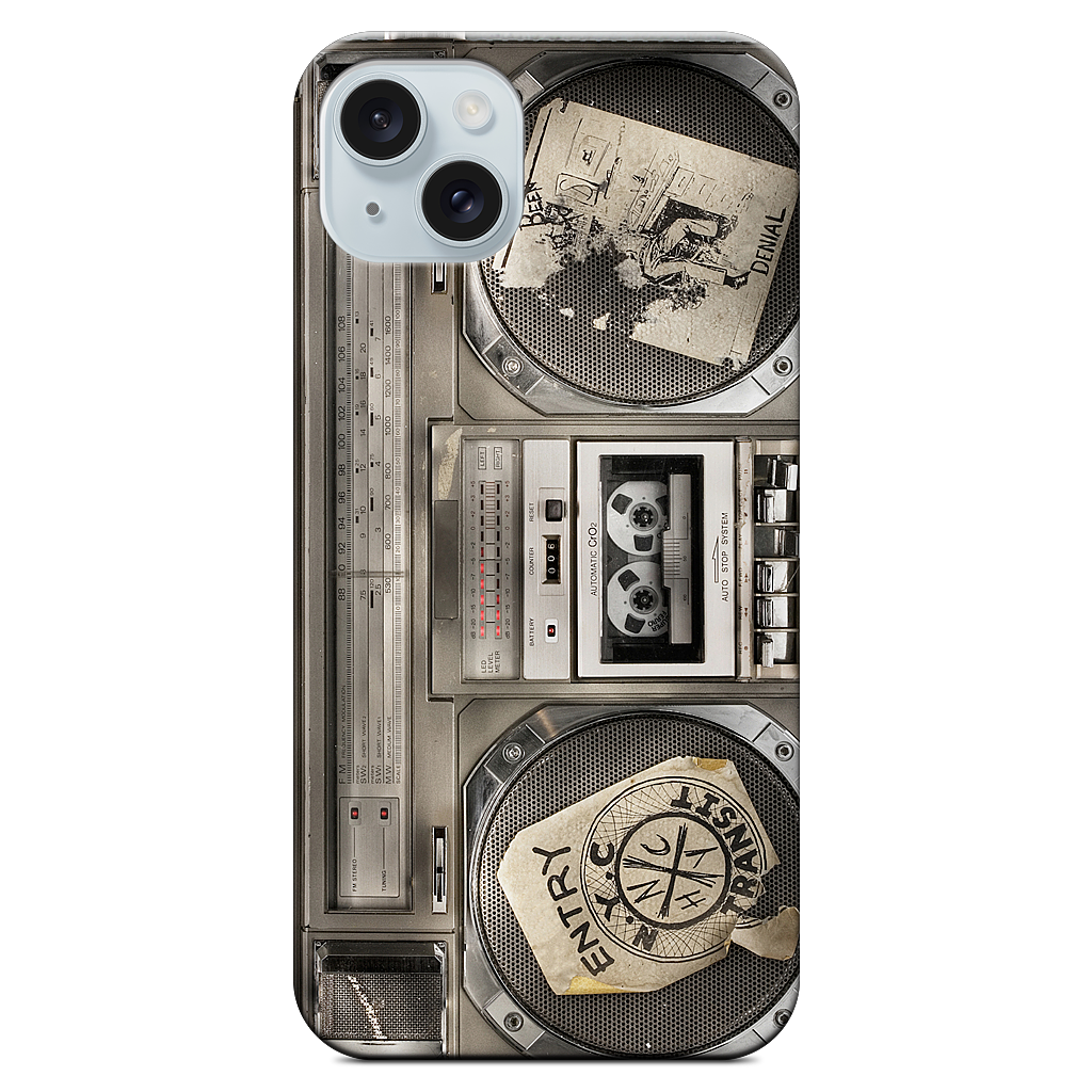 Boombox II iPhone Case