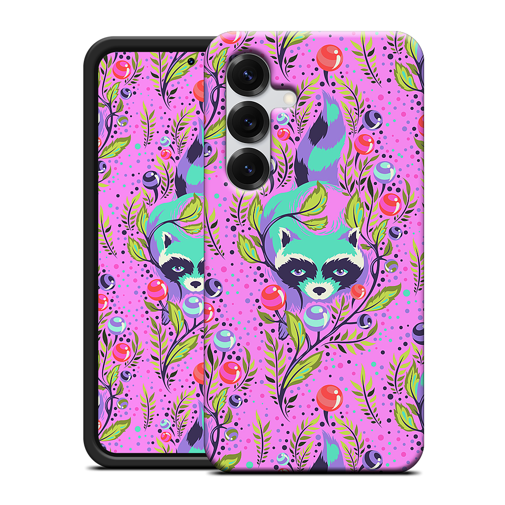 Raccoon Fuchsia Samsung Case