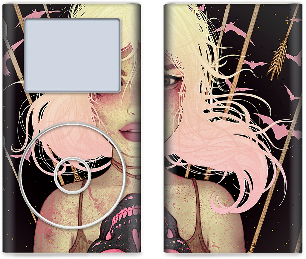 Memento Black iPod Skin