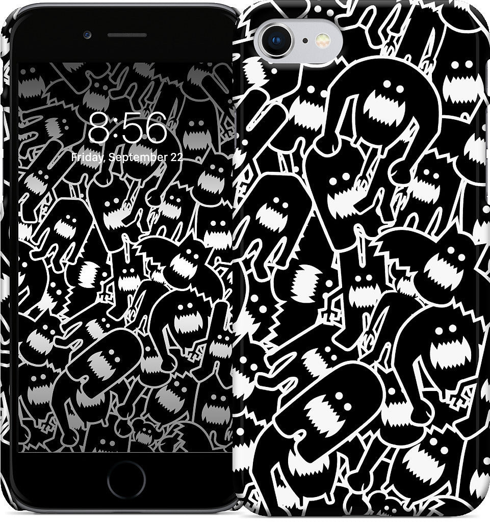 Monster Collage 2 iPhone Case