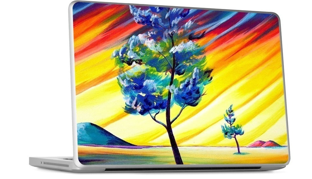 Thick Frost Sunset Glow MacBook Skin