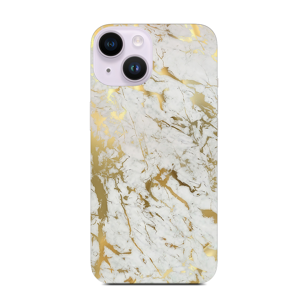 Gold Marble iPhone Skin