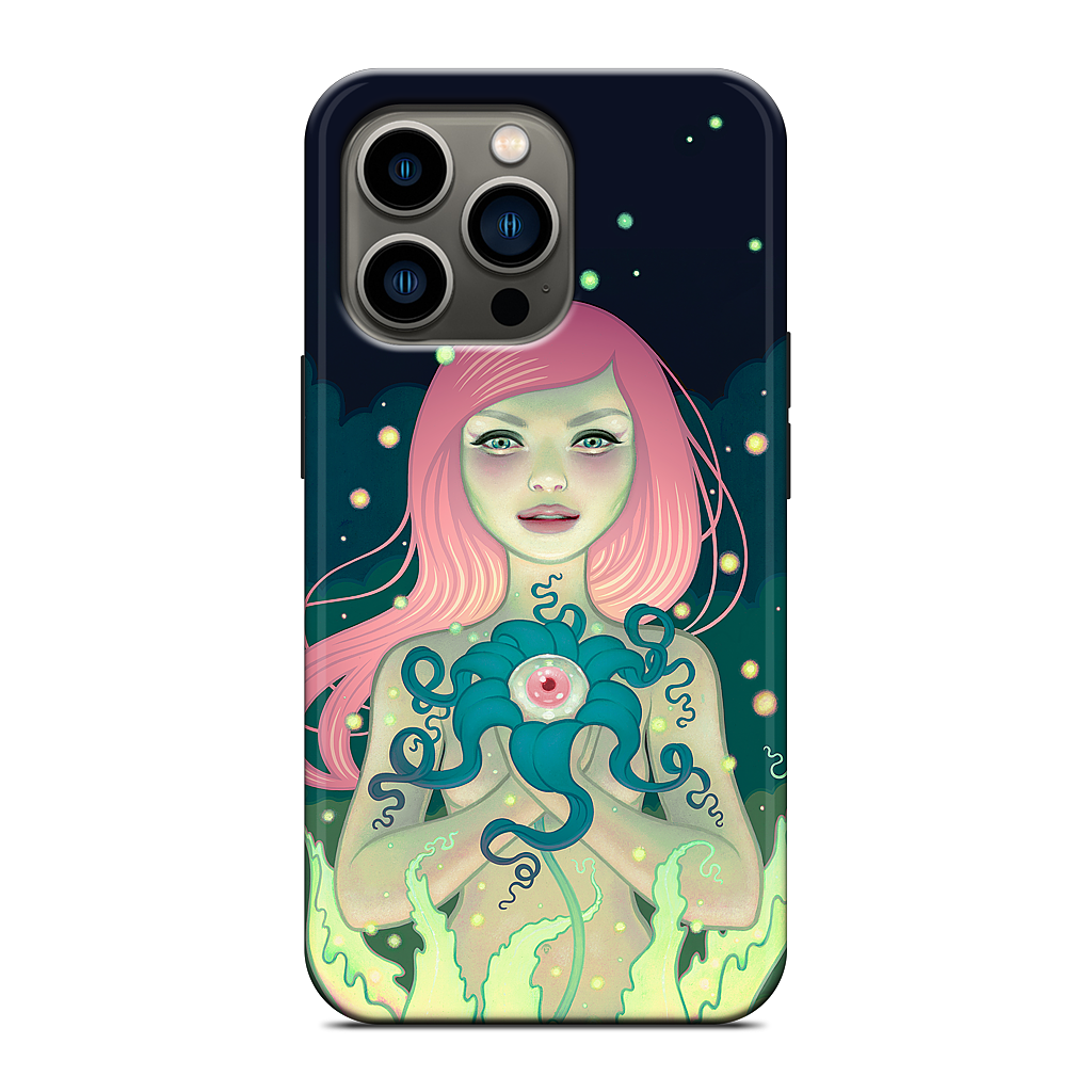 Midnight Bloom iPhone Case
