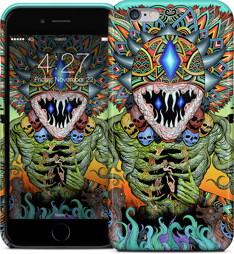 A Gleaming Destroyer iPhone Case