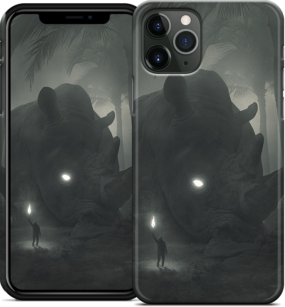 Face of Fear iPhone Case