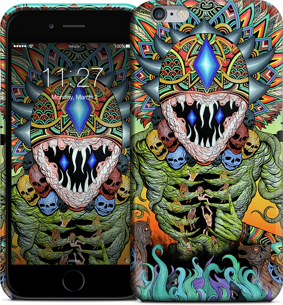 A Gleaming Destroyer iPhone Case