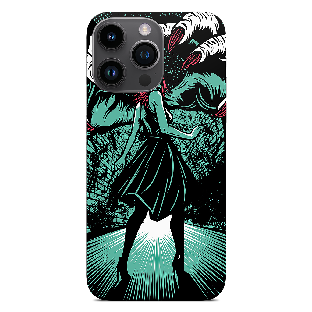 Molly vs The Zombie iPhone Skin