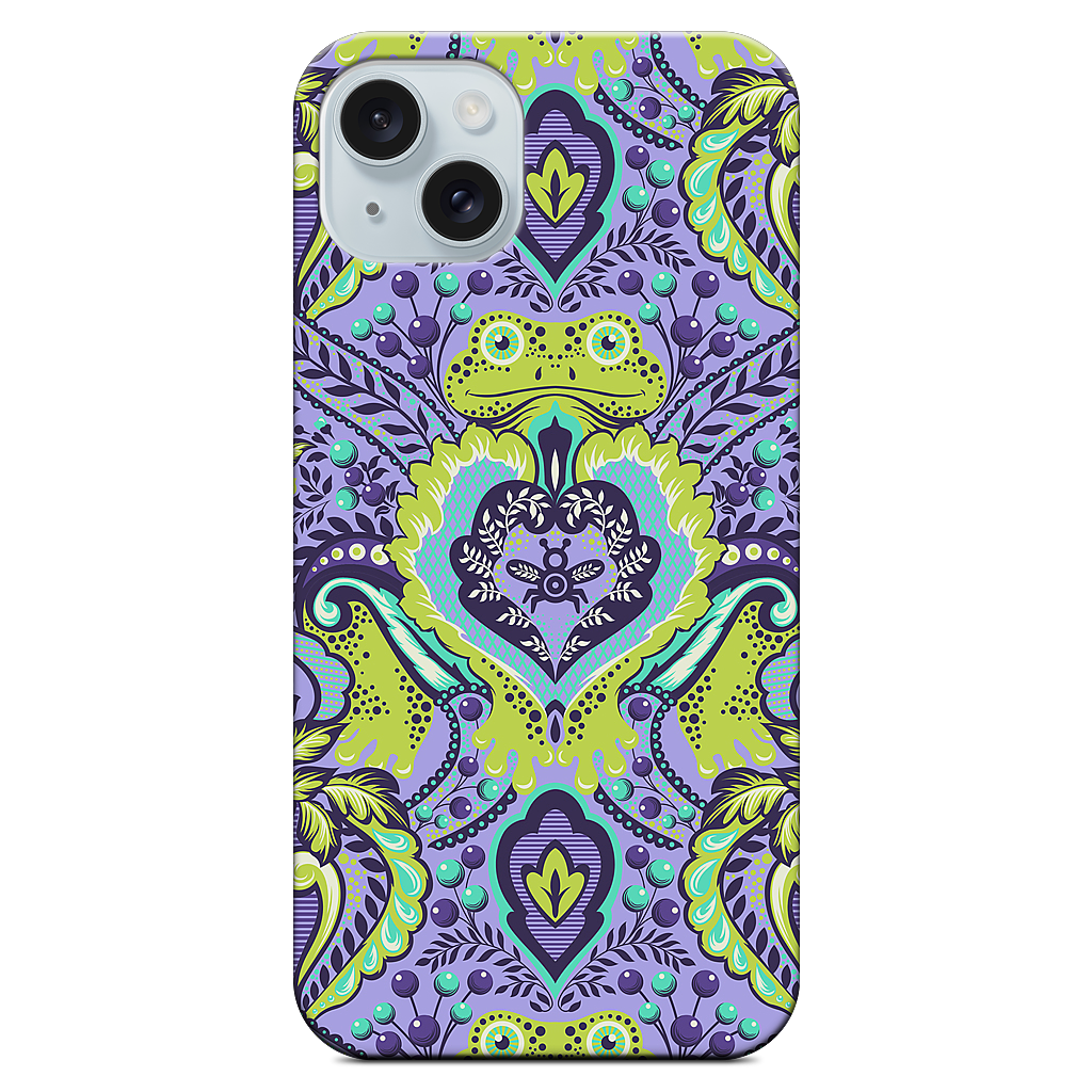 Frog Prince Orchid iPhone Case