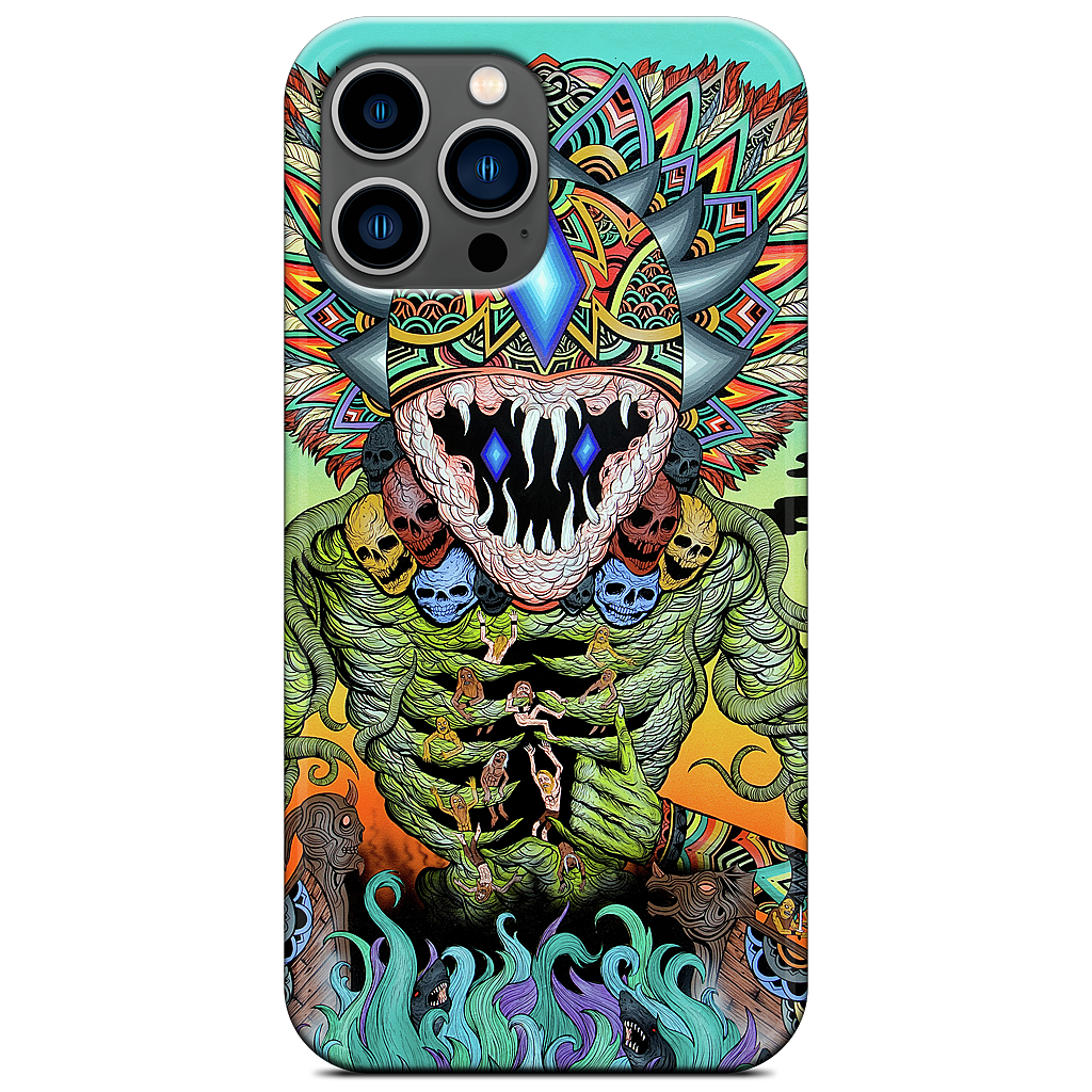 A Gleaming Destroyer iPhone Case