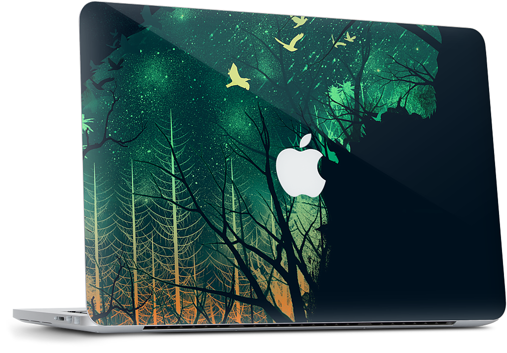 Space Tiger MacBook Skin