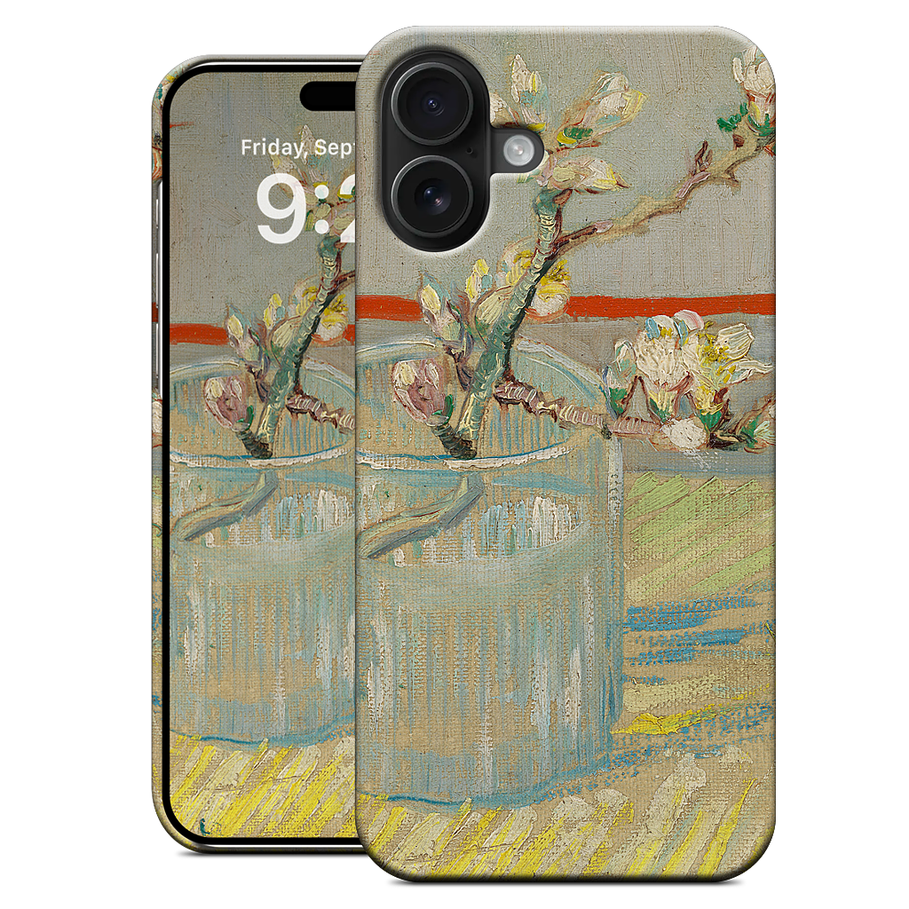 Spring of Flowering Almond in a Glass iPhone Case