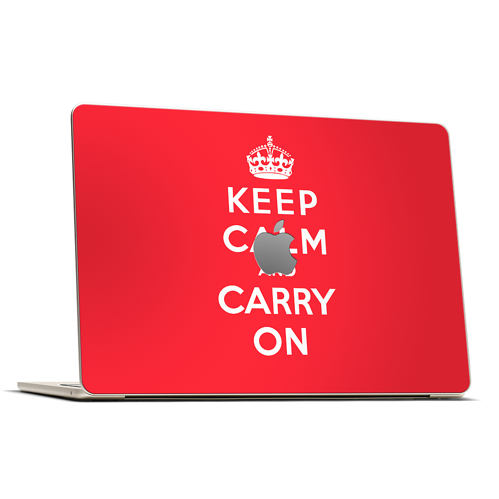 Keep Calm MacBook Skin