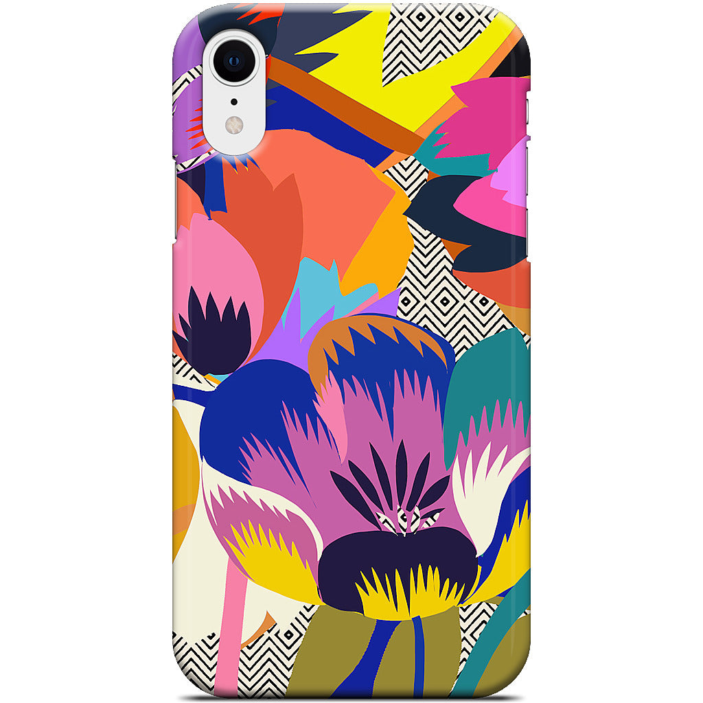 Among the Spring Flowers iPhone Case