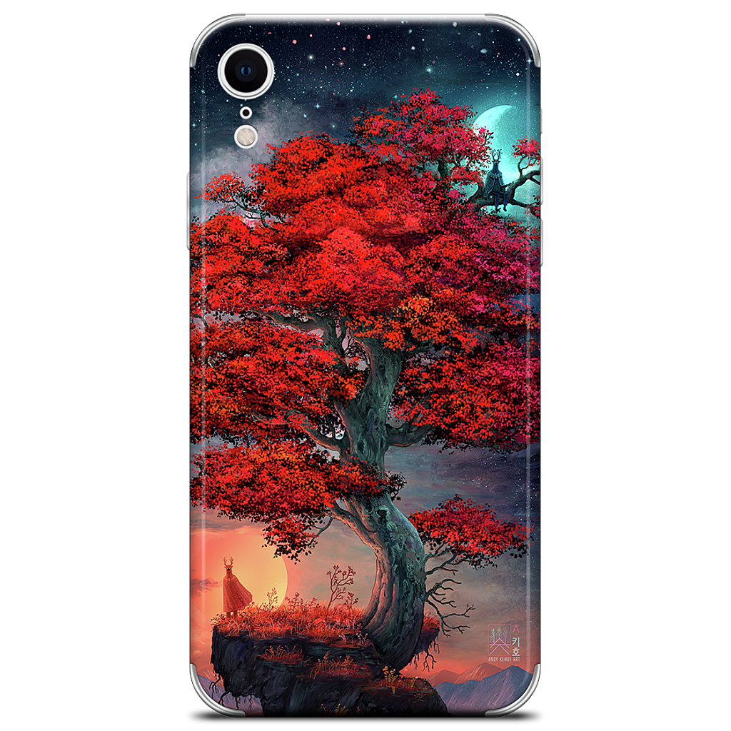 Light & Dark in Equal Parts iPhone Skin