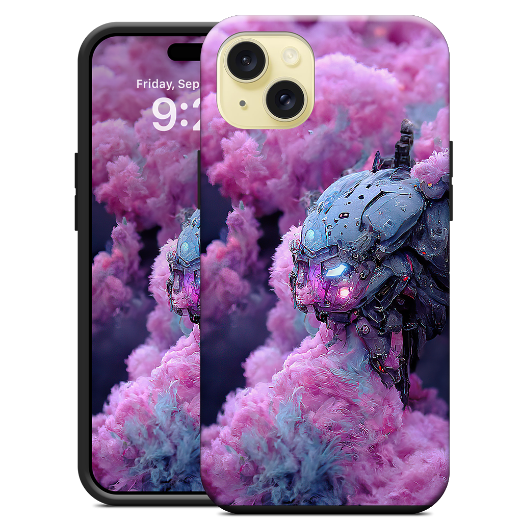 Cotton Candy Mechs iPhone Case