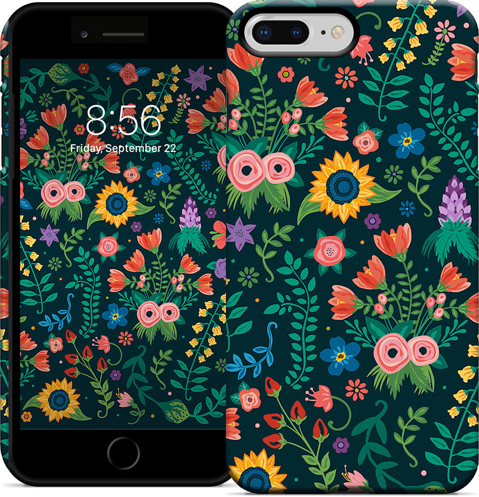 Floral Heart iPhone Case