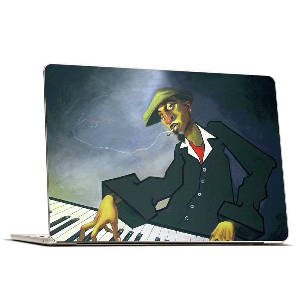 Piano Man II MacBook Skin