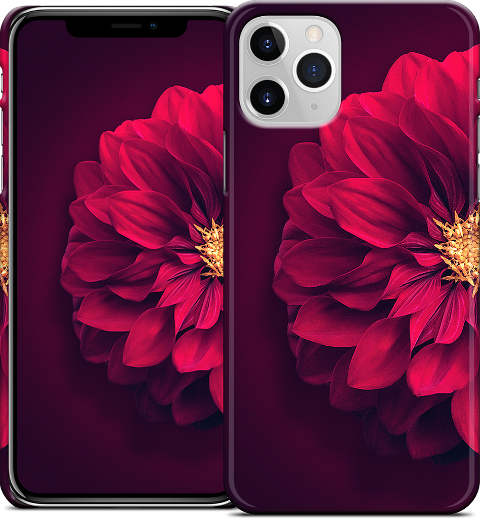 Red Bloom iPhone Case