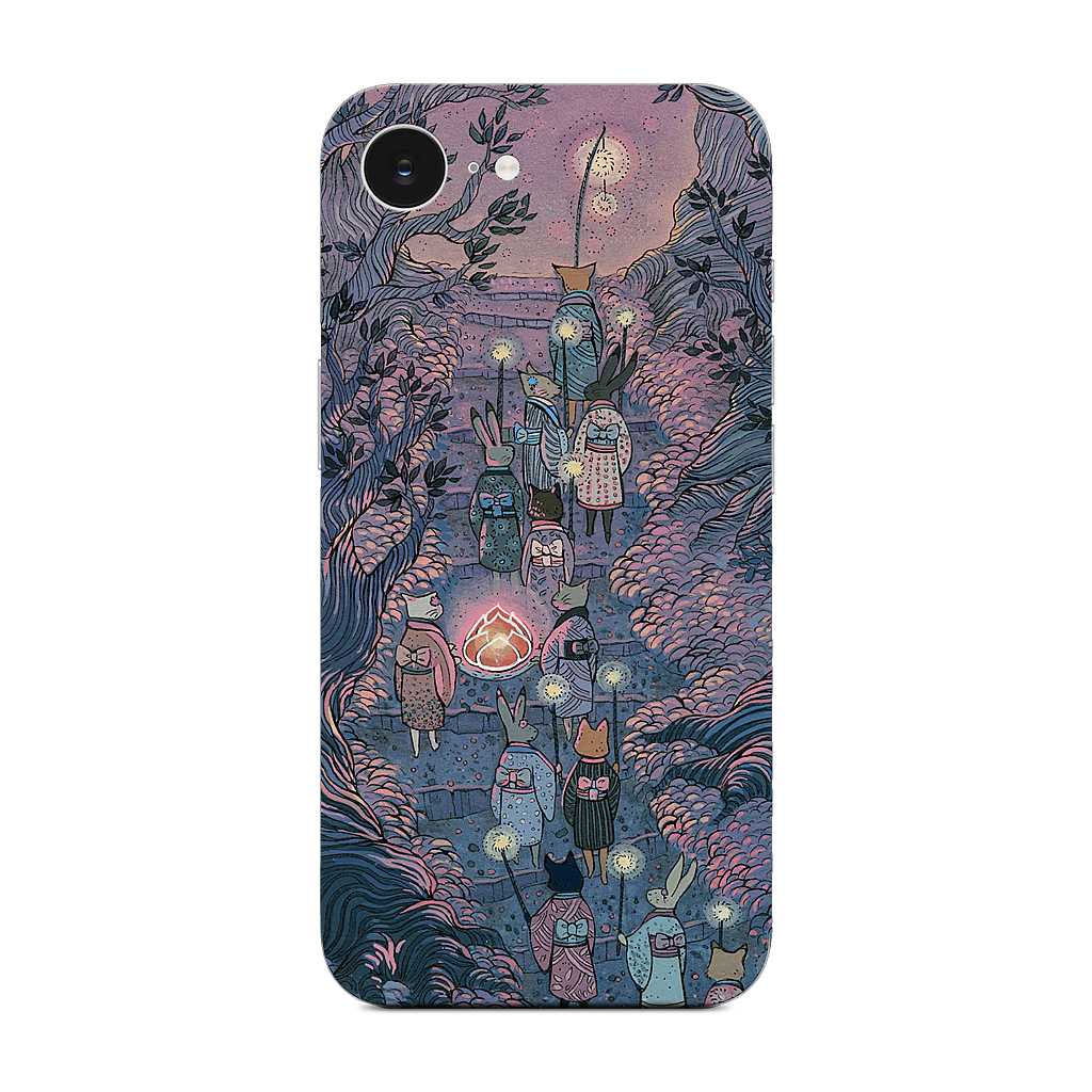 Woodland Procession iPhone Skin